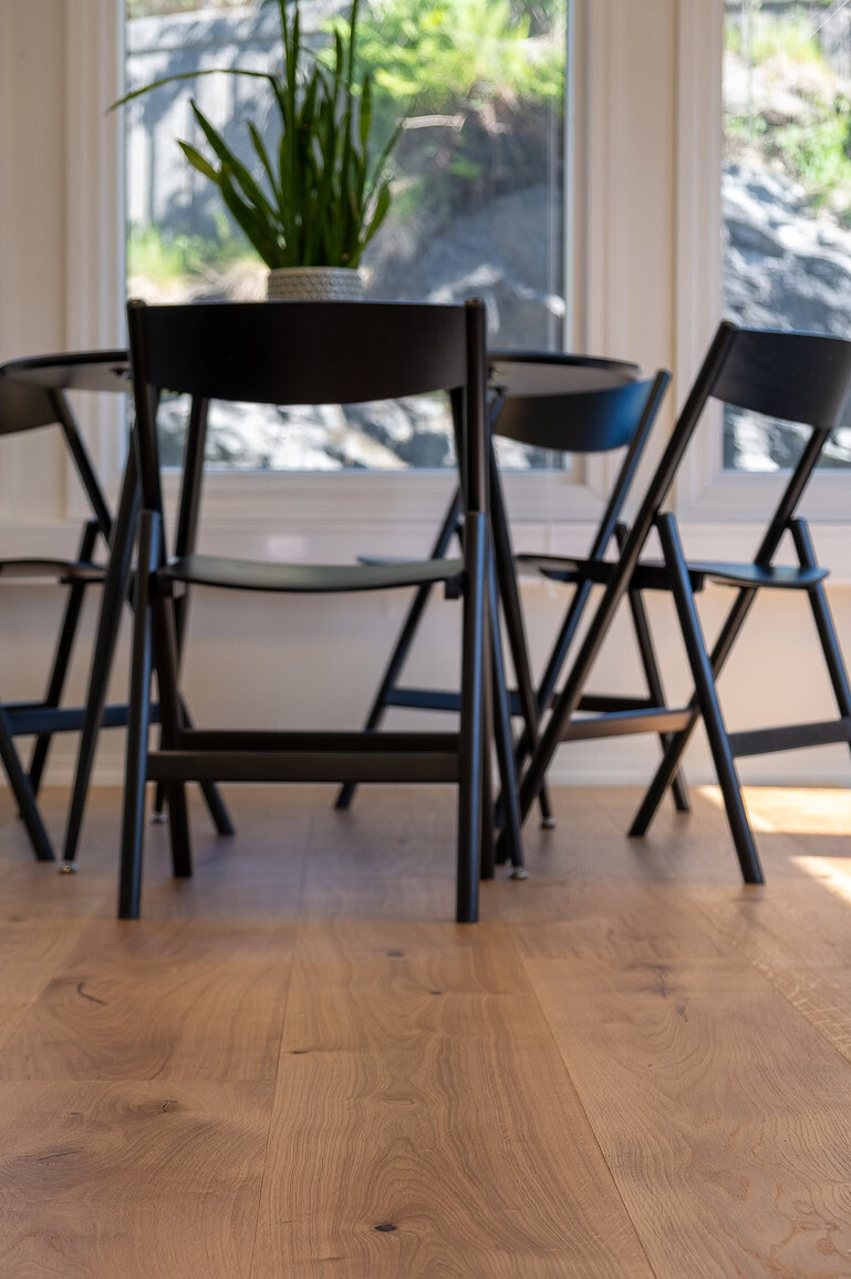 Ekstra Bred 1 Stav Parkett Eik, Børstet og oljet, Stangholmen